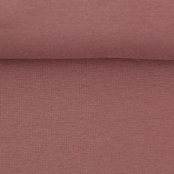 Preview: Swafing Vanessa Baumwoll Jersey Uni Altrosa Dunkel 436
